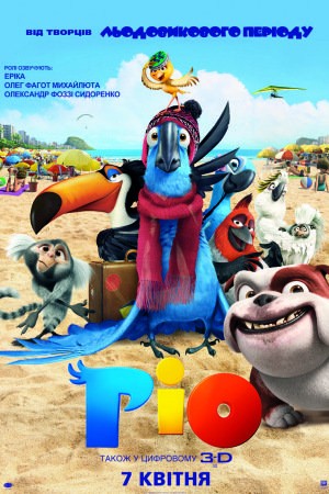 Мультфільм «Ріо» (2011) дивитись онлайн українською