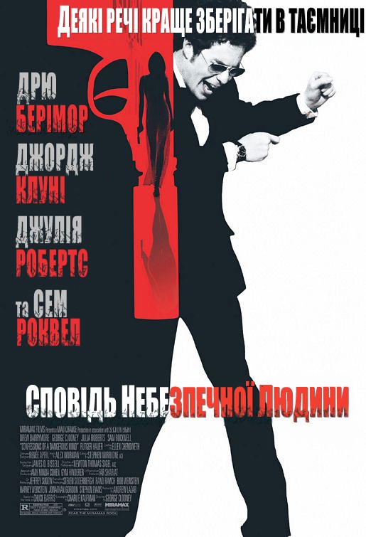 Фільм «Сповідь небезпечної людини» (2002) дивитись онлайн українською