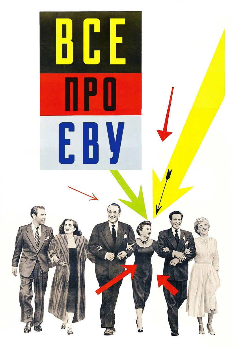 Фільм «Все про Єву» (1950) дивитись онлайн українською